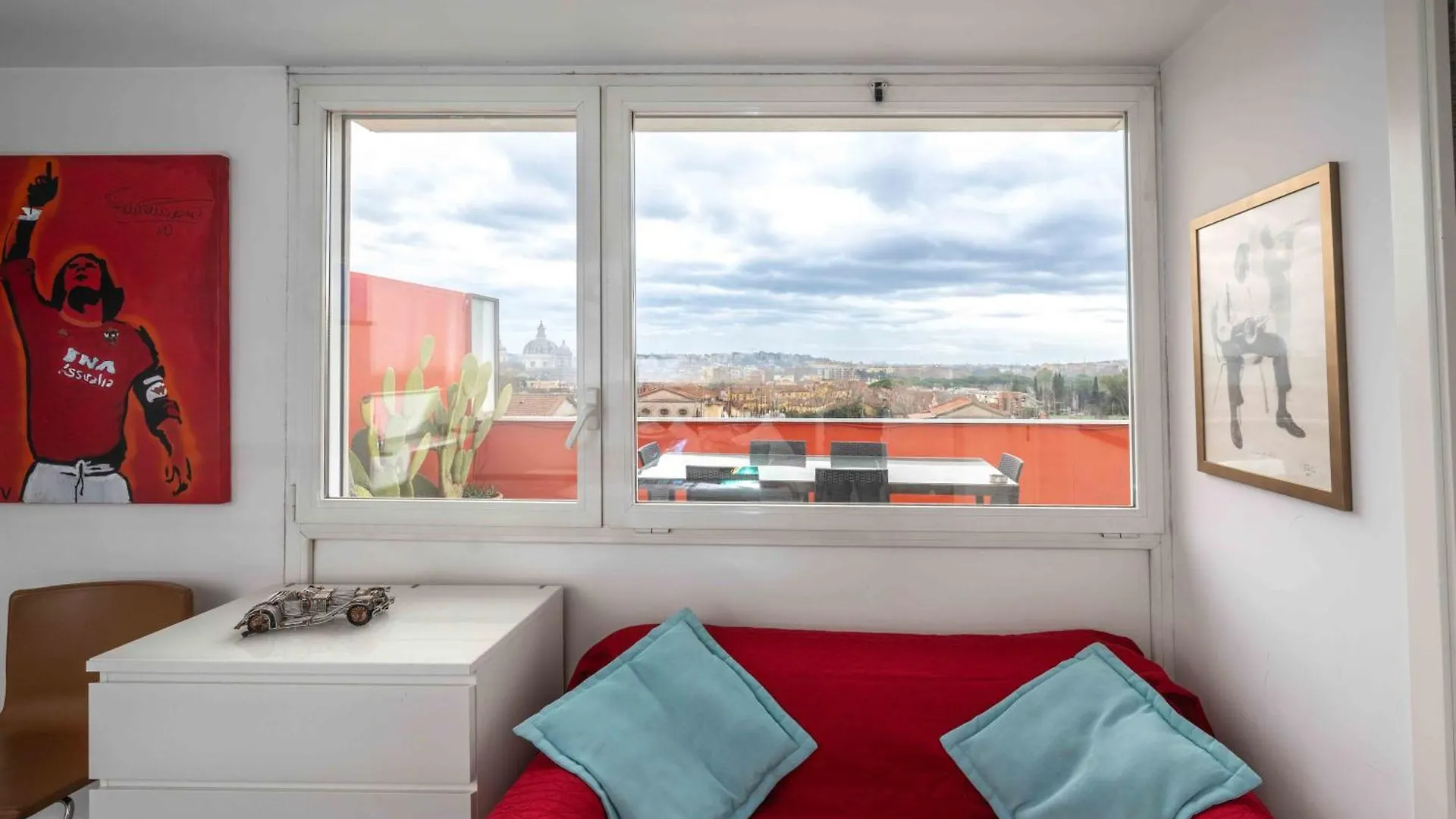 Farnesina Rooftop Terrace Rome Apartment